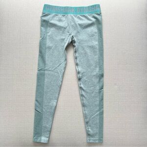 Gymshark Women's Teal Aqua Blue Leggings M